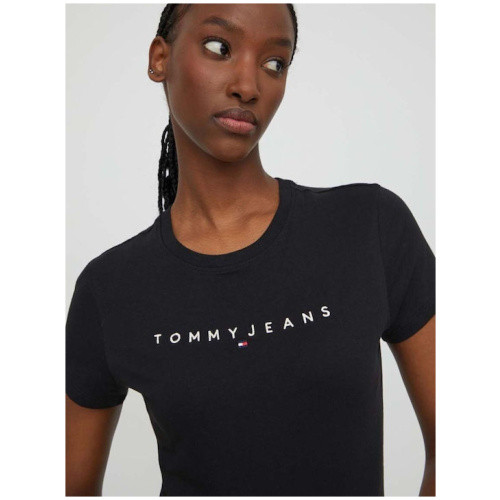 TOMMY JEANS Slim linear tee ss ext